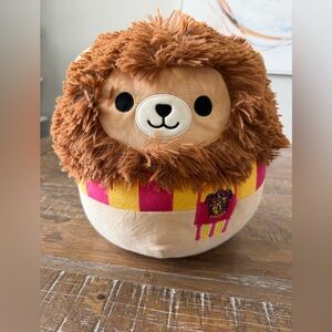 Squishmallows HP Gryffindor Lion Plush - Brown and Cream